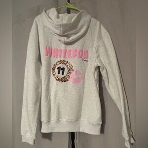 White Fox Boutique Gray Leopard Splice NWT M/L